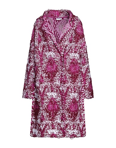 DONDUP Coat Mauve 32% Alpaca wool, 30% Wool, 30% Acrylic, 8% Polyamide