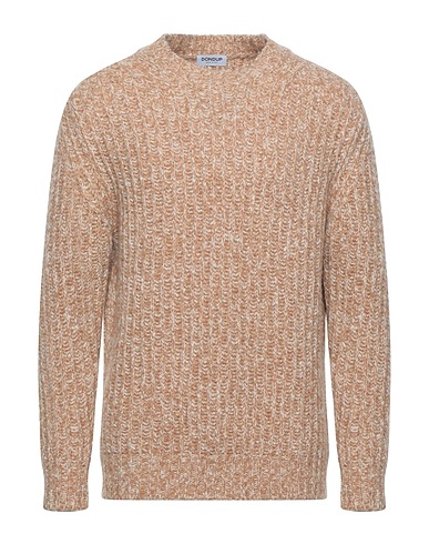 DONDUP Pullover Cammello 57% Lana, 28% Cachemire, 15% Poliammide