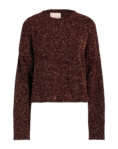 ANIYE BY Jumper Rust 67% Polyamide, 33% Metallic fiber