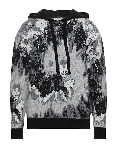 LUCQUES Pullover Grigio 34% Acrilico, 24% Lana, 21% Poliammide, 21% Poliestere