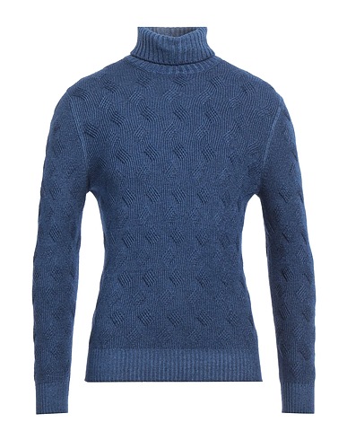 GRAN SASSO Dolcevita Blu 100% Lana Vergine