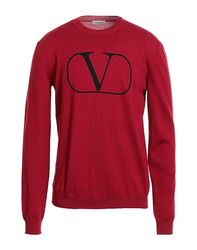 VALENTINO GARAVANI Sweater Brick 100% Virgin Wool