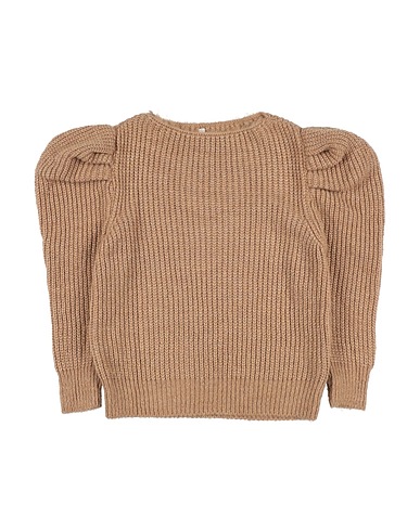 IMPERIAL Jumper Camel 52% Acrylic, 26% Polyamide, 12% Synthetic fibers, 6% Wool, 4% Metallic fiber