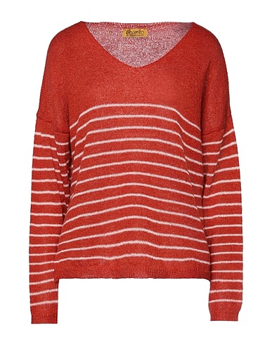 EBARRITO Pullover Ruggine 50% Acrilico, 30% Poliammide, 10% Lana, 10% Lana mohair