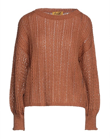 EBARRITO Sweater Brown 50% Acrylic, 30% Polyamide, 10% Wool, 10% Mohair wool