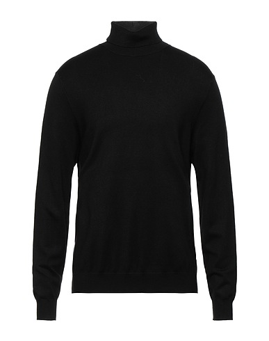 ONLY & SONS Polo neck Black 78% Livaeco by Birla Cellulose™, 22% Polyester