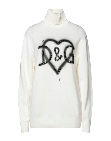 DOLCE&GABBANA Cashmere jumper Ivory 100% Cashmere