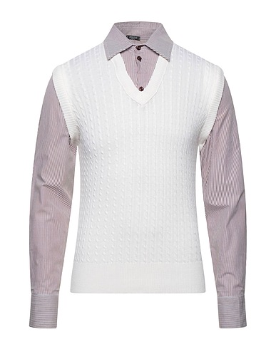 FILTÒ ITALIA Pullover Avorio 50% Lana, 50% Acrilico