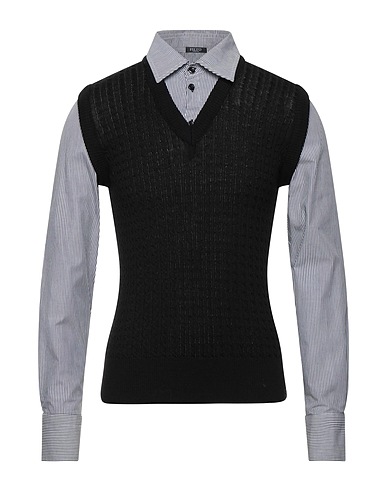 FILTÒ ITALIA Jumper Black 50% Wool, 50% Acrylic