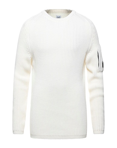 C.P. COMPANY Jumper White 60% Wool, 40% Acrylic