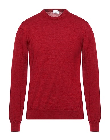 SPADALONGA Pullover Rot 50% Schurwolle, 50% Acryl