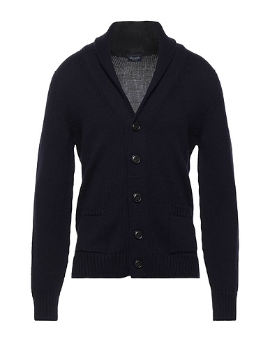DRUMOHR Cardigan Midnight blue 100% Merino Wool