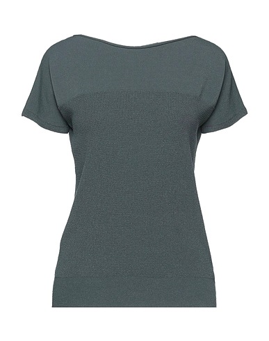 ZANONE Jumper Dark green 79% Viscose, 21% Polyester