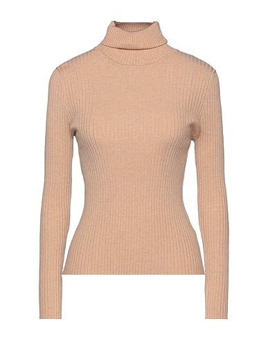 MVP WARDROBE Rollkragenpullover Beige 72% Viskose, 28% Polyester