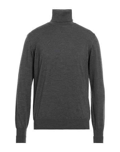 ALPHA STUDIO Rollkragenpullover Braungrau 100% Merinowolle