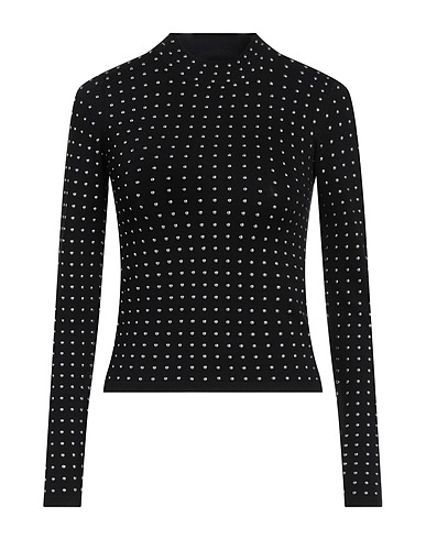 PINKO Jumper Black 80% Viscose, 20% Polyamide