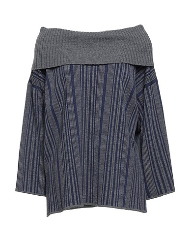 BABYLON Sweater Grey 35% Wool, 35% Acrylic, 20% Viscose, 5% Polyamide, 5% Polyester