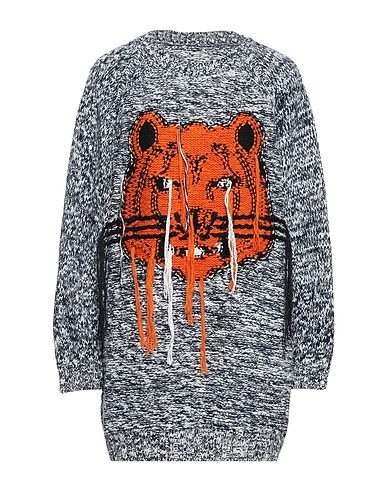 KENZO プルオーバー ミッドナイトブルー コットン 62% / ウール 28% / リネン 7% / ナイロン 2% / モヘヤ 1%