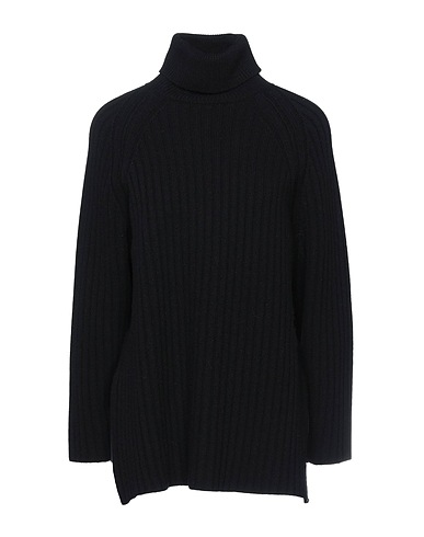GRIFONI Turtleneck Black 100% Virgin Wool