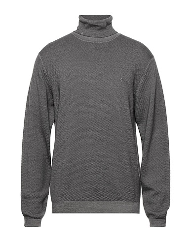 SUN 68 Turtleneck Grey 100% Wool
