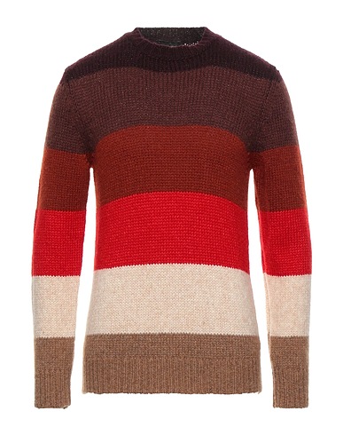 ROBERTO COLLINA Jumper Plum 68% Baby alpaca wool, 22% Nylon, 10% Wool