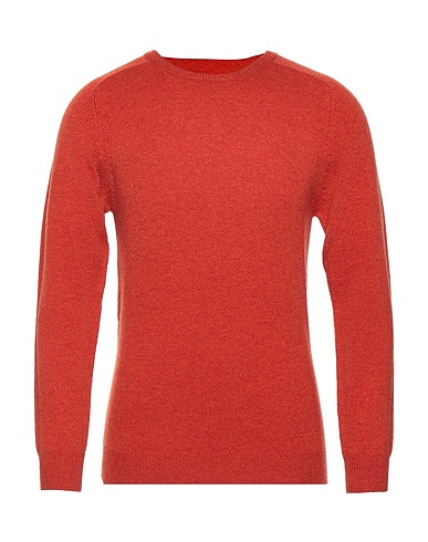 ALAN PAINE Jumper Rust 100% Lambswool