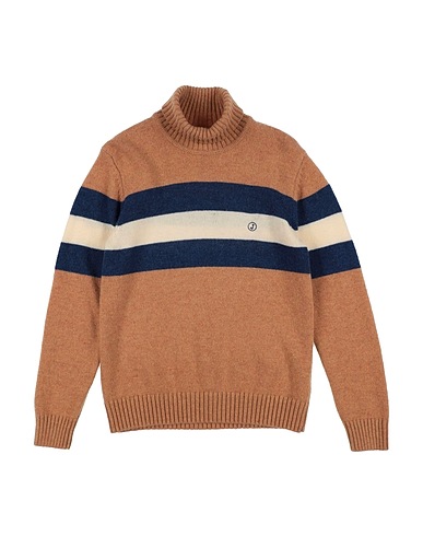 JECKERSON Polo neck Camel 50% Wool, 50% Acrylic