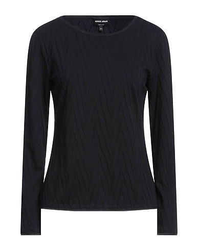 GIORGIO ARMANI Sweater BLU NOTTE 60% Viscose, 31% Polyamide, 7% Cashmere, 2% Elastane
