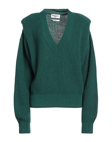 ESSENTIEL ANTWERP Sweater Emerald green 50% Wool, 50% Acrylic