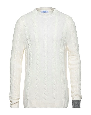 MQJ Jumper Ivory 35% Polyamide, 30% Wool, 30% Viscose, 5% Cashmere