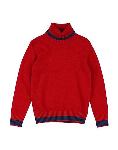 JECKERSON Turtleneck Red 50% Wool, 50% Acrylic