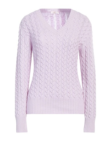 FEDELI Cashmere blend Lilac 100% Cashmere