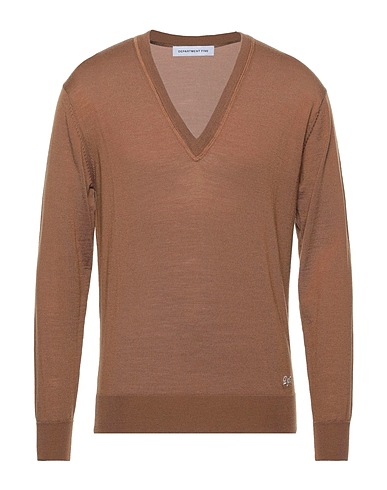 DEPARTMENT 5 Jumper Brown 100% Merino Wool