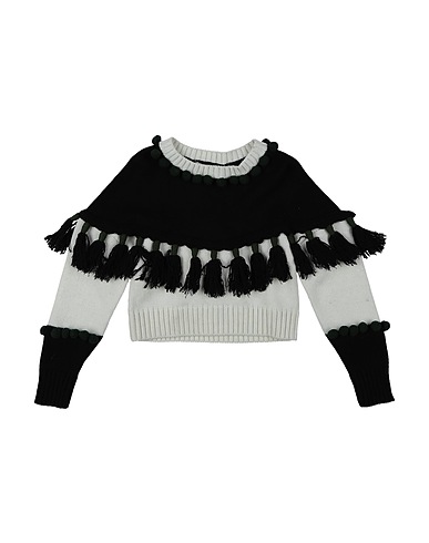 MONNALISA Jumper Ivory 40% Polyester, 22% Acrylic, 20% Polyamide, 18% Wool