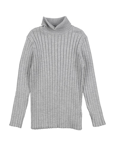 MANILA GRACE Turtleneck Light grey 70% Viscose, 30% Nylon