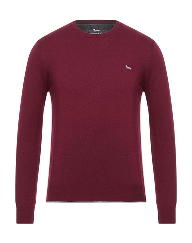 HARMONT & BLAINE Jumper Burgundy 50% Cotton, 50% Wool