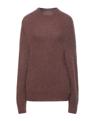 PESERICO Sweater Brown 60% Baby alpaca wool, 27% Polyamide, 7% Virgin Wool, 6% Polyester