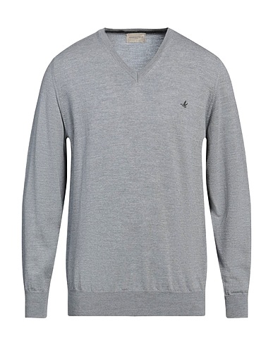 BROOKSFIELD Jumper Grey 100% Virgin Wool