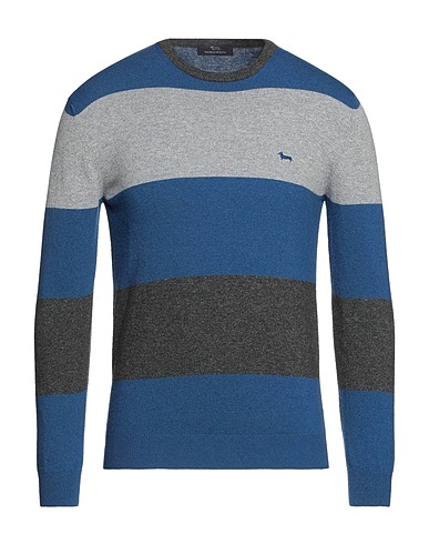 HARMONT & BLAINE Jumper Blue 35% Polyamide, 30% Wool, 30% Viscose, 5% Cashmere