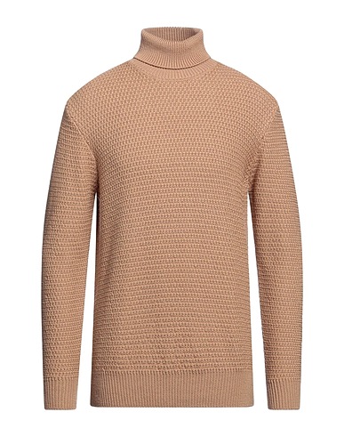 ALTEA Turtleneck Camel 100% Virgin Wool