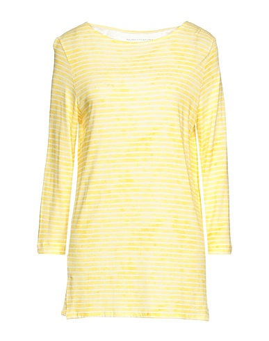 MAJESTIC FILATURES Jumper Yellow 70% Viscose, 30% Linen