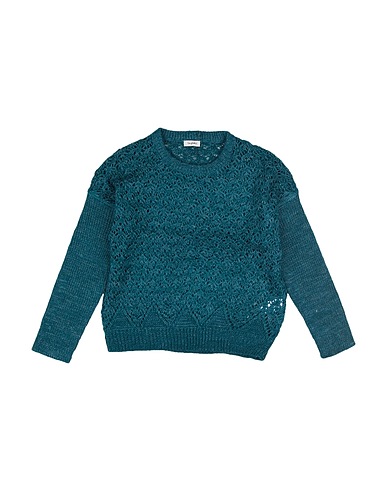 BYBLOS Pullover Verde petrolio 50% Acrilico, 40% Nylon, 10% Lana