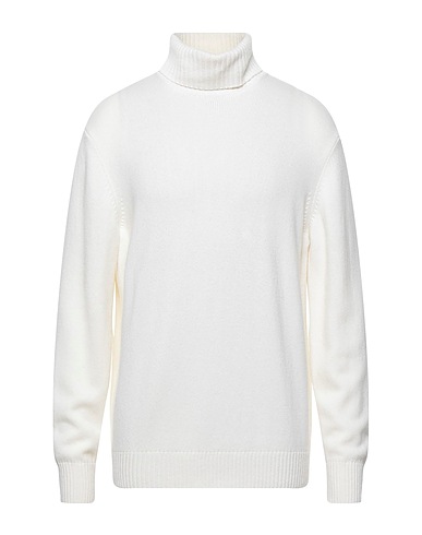 KANGRA Turtleneck Ivory 70% Merino Wool, 20% Silk, 10% Cashmere