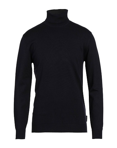 BERNA Polo neck Midnight blue 70% Viscose, 30% Nylon