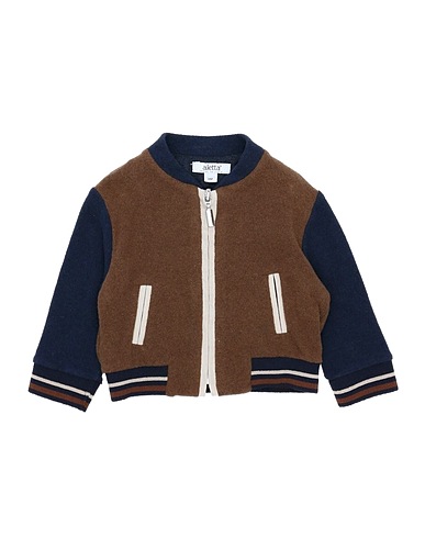 ALETTA Cardigan Brown 80% Cotton, 11% Acrylic, 4% Elastane, 3% Viscose, 2% Polyamide