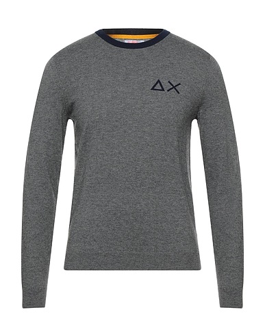 SUN 68 Jersey Gris 50% Lana Merina, 50% Algodón