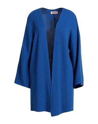 KONTATTO Cardigan Blue 35% Polyamide, 30% Merino Wool, 30% Viscose, 5% Cashmere