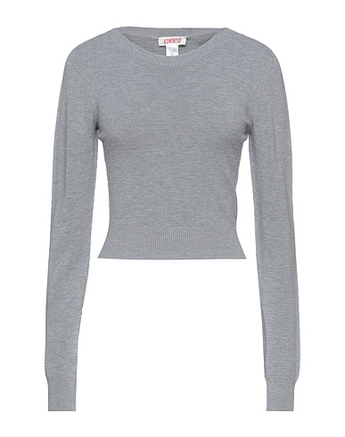 KONTATTO Pullover Grau 63% Viskose, 37% Polyamid