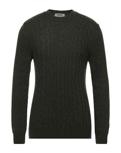TSD12 Pullover Verde militare 100% Dralon®