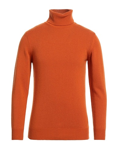 TSD12 Polo neck Orange 40% Wool, 30% Viscose, 20% Polyamide, 10% Cashmere